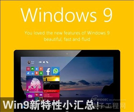 windows 9对比ios8 炫酷系统特性汇总
